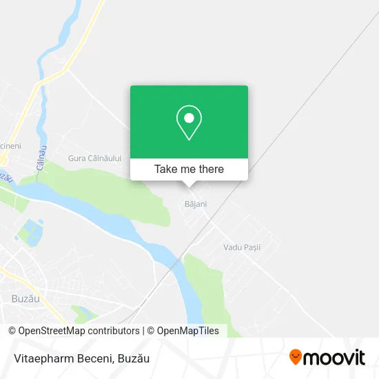 Vitaepharm Beceni map