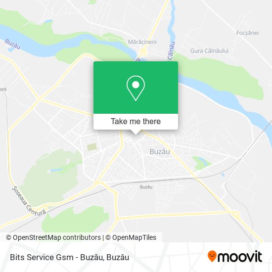 Bits Service Gsm - Buzău map