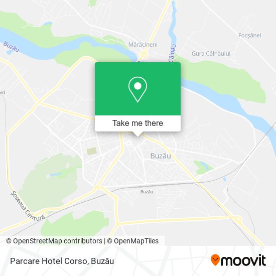 Parcare Hotel Corso map