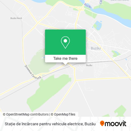 Stație de încărcare pentru vehicule electrice map