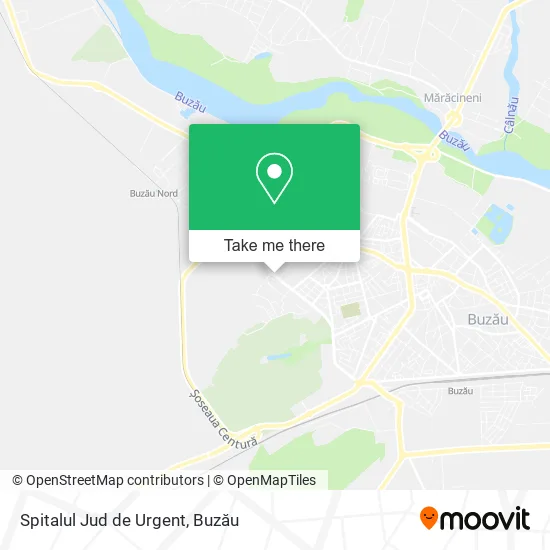 Spitalul Jud de Urgent map