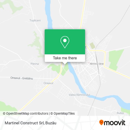 Martinel Construct Srl map
