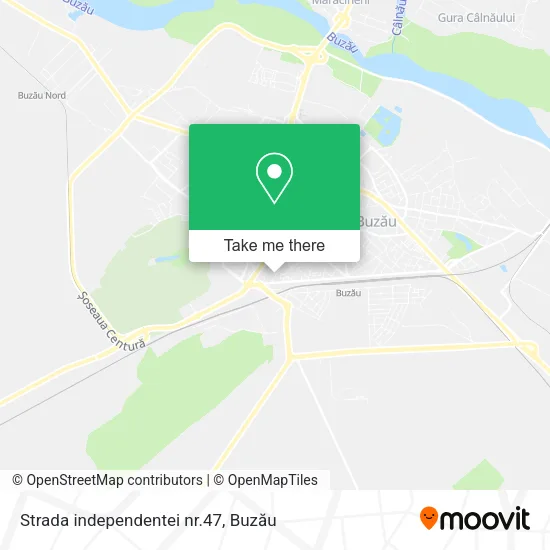 Strada independentei nr.47 map