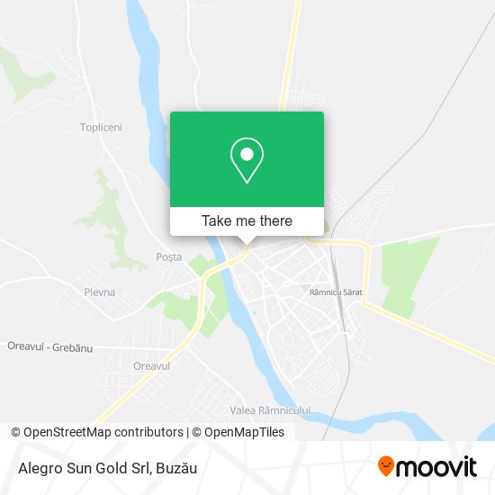 Alegro Sun Gold Srl map