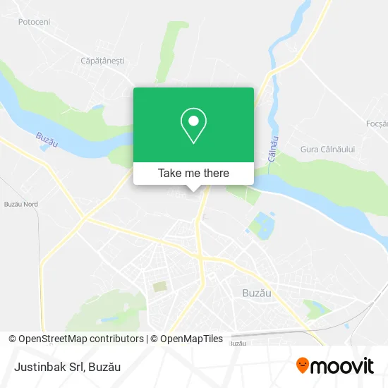 Justinbak Srl map