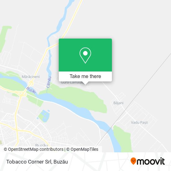 Tobacco Corner Srl map