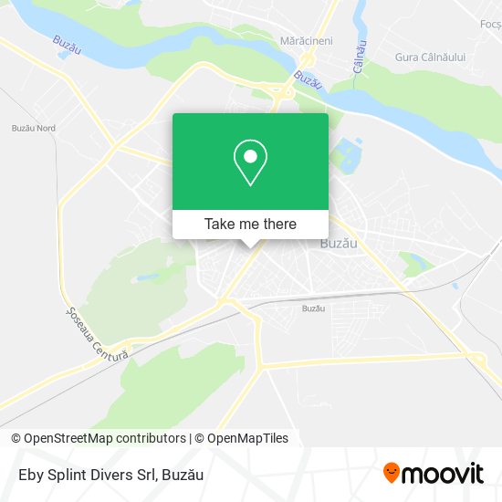 Eby Splint Divers Srl map