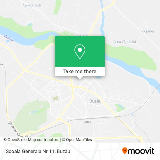 Scoala Generala Nr 11 map