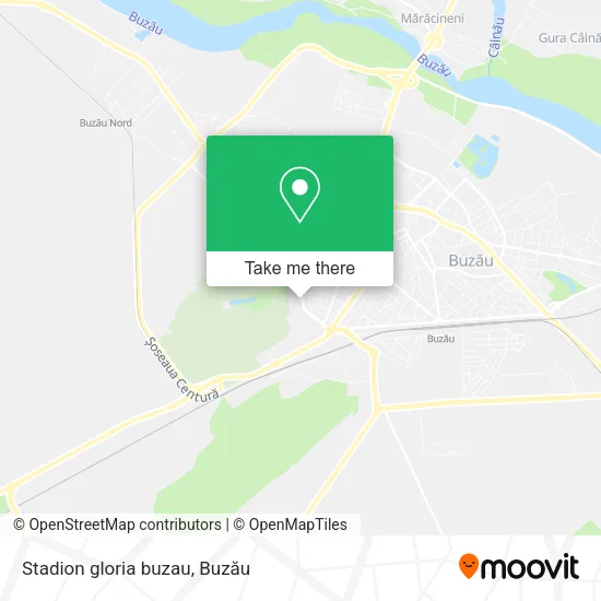 Stadion gloria buzau map