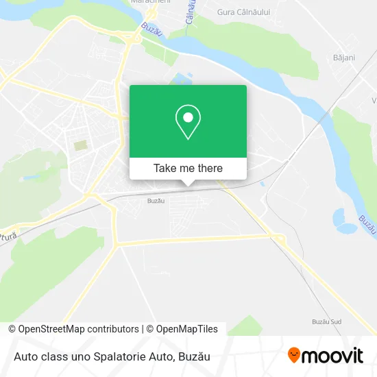 Auto class uno Spalatorie Auto map