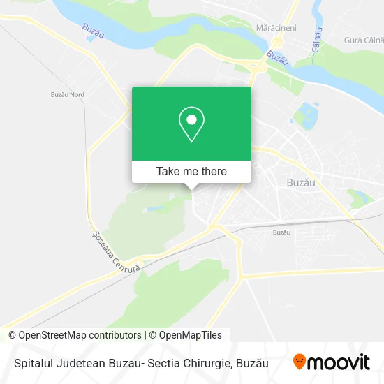 Spitalul Judetean Buzau- Sectia Chirurgie map