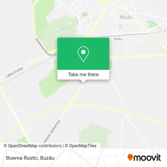 Boema Rustic map