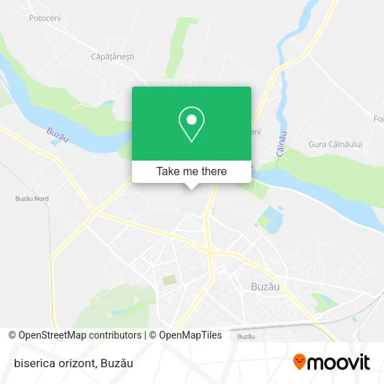 biserica orizont map