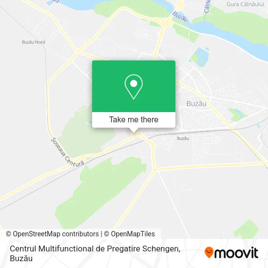 Centrul Multifunctional de Pregatire Schengen map