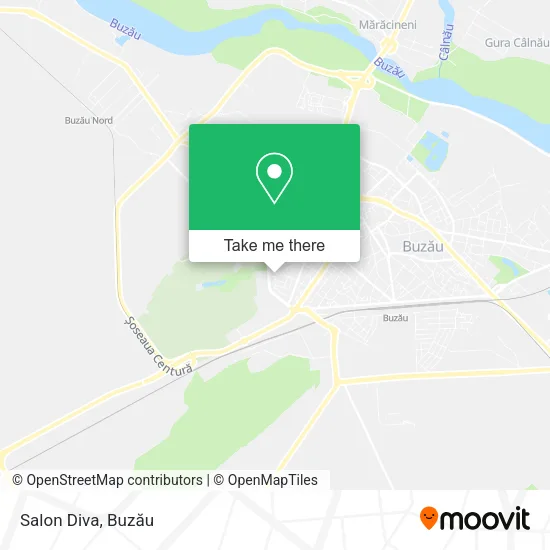 Salon Diva map