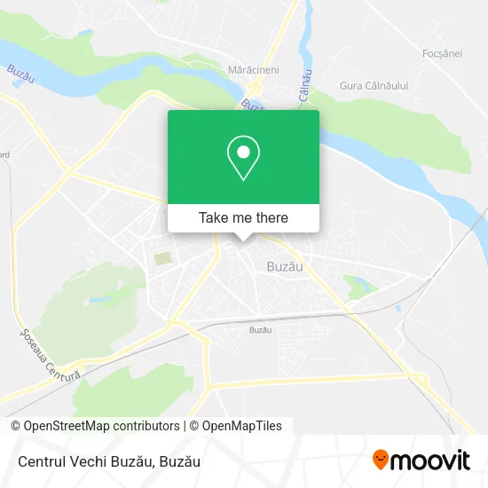 Centrul Vechi Buzău map