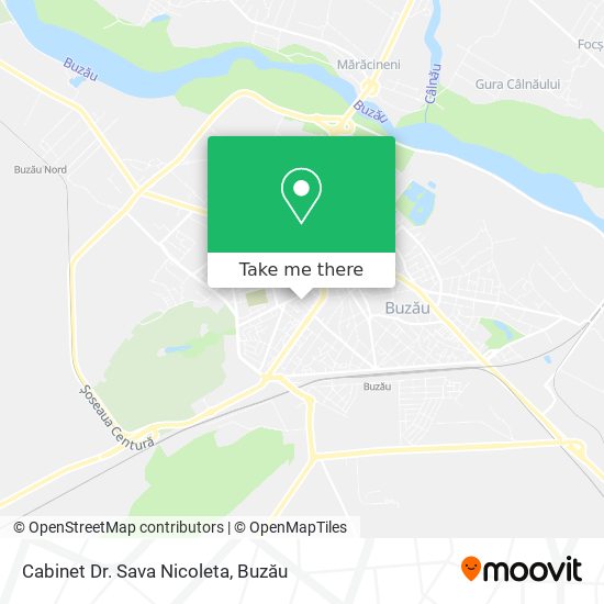 Cabinet Dr. Sava Nicoleta map