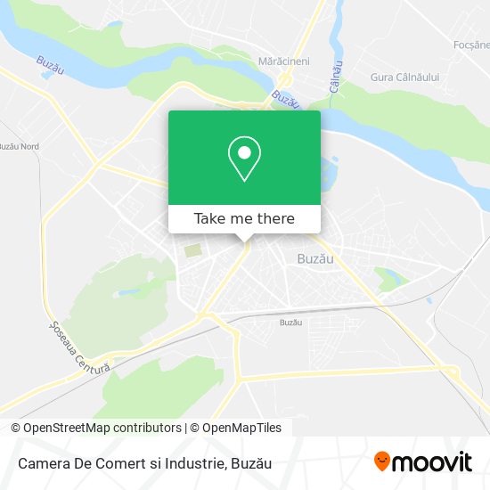 Camera De Comert si Industrie map