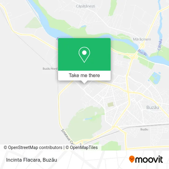 Incinta Flacara map