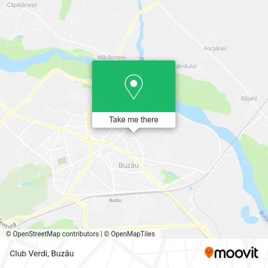 Club Verdi map