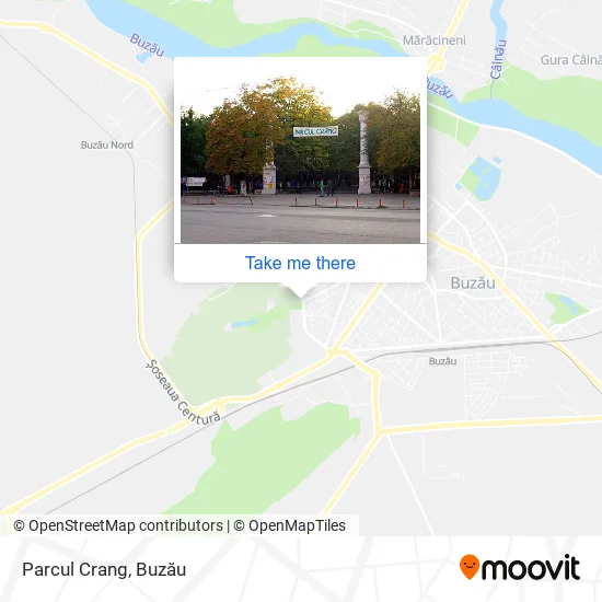 Parcul Crang map