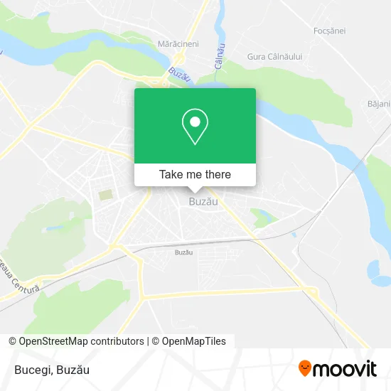 Bucegi map