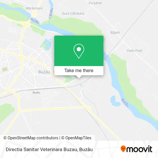 Directia Sanitar Veterinara Buzau map
