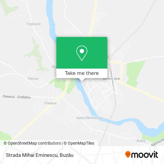 Strada Mihai Eminescu map