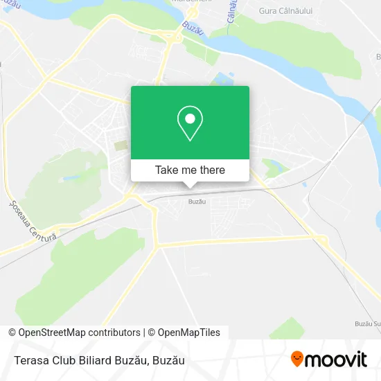 Terasa Club Biliard Buzău map