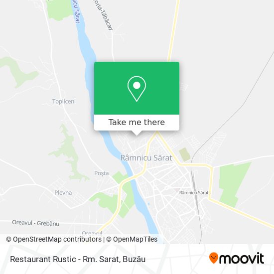 Restaurant Rustic - Rm. Sarat map