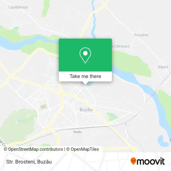 Str. Brosteni map
