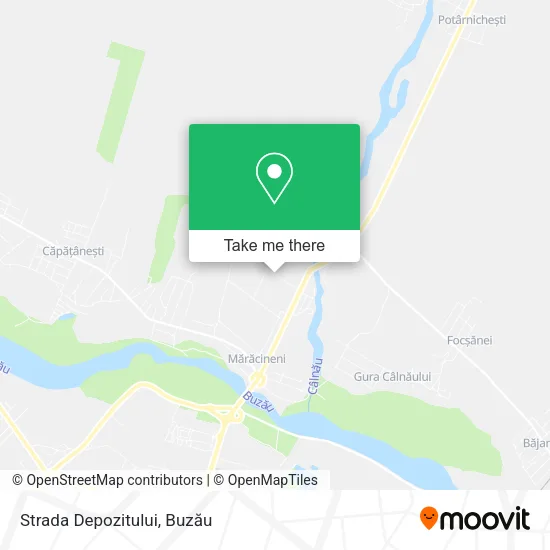 Strada Depozitului map