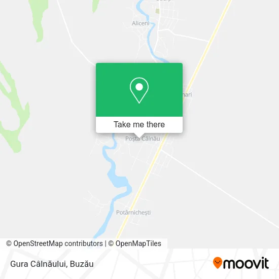 Gura Câlnăului map