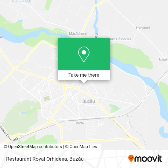 Restaurant Royal Orhideea map