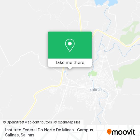 Instituto Federal Do Norte De Minas - Campus Salinas map