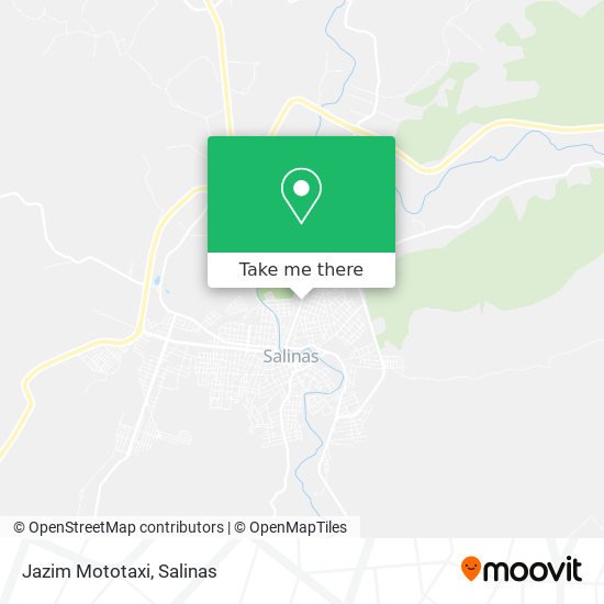 Jazim Mototaxi map