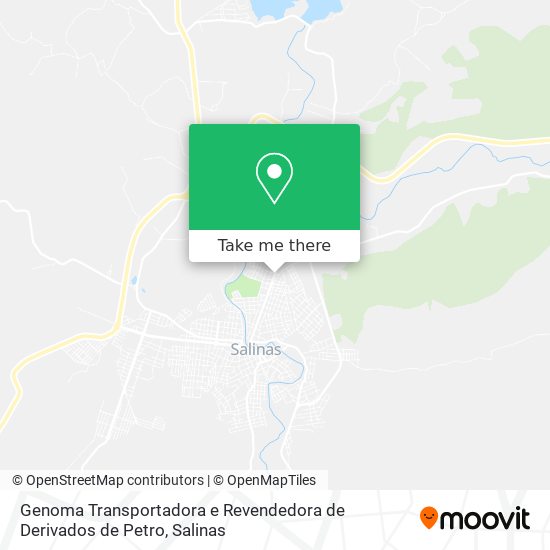 Genoma Transportadora e Revendedora de Derivados de Petro map