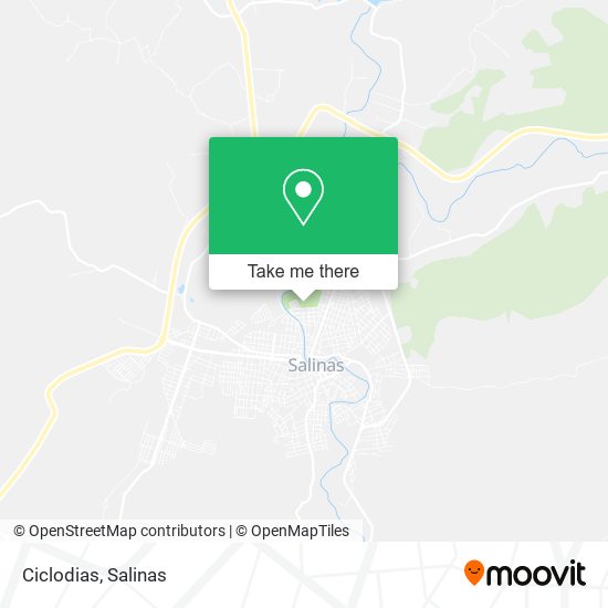 Ciclodias map