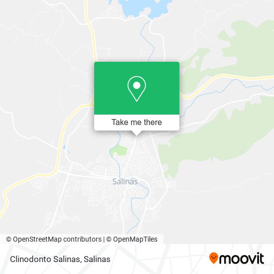 Clinodonto Salinas map