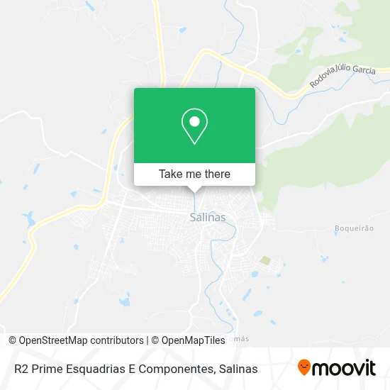 R2 Prime Esquadrias E Componentes map