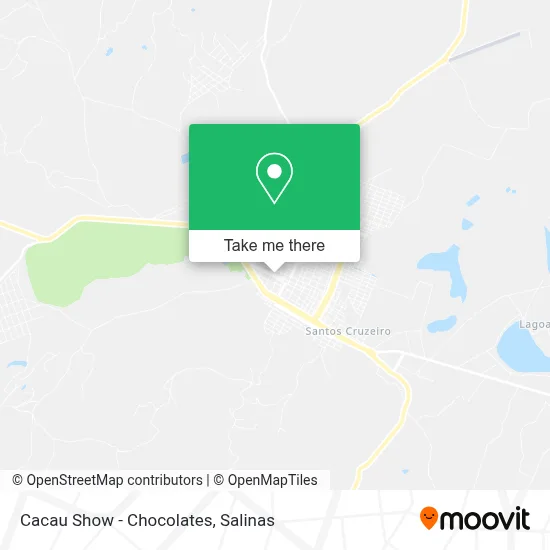 Cacau Show - Chocolates map