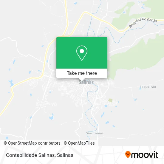 Contabilidade Salinas map