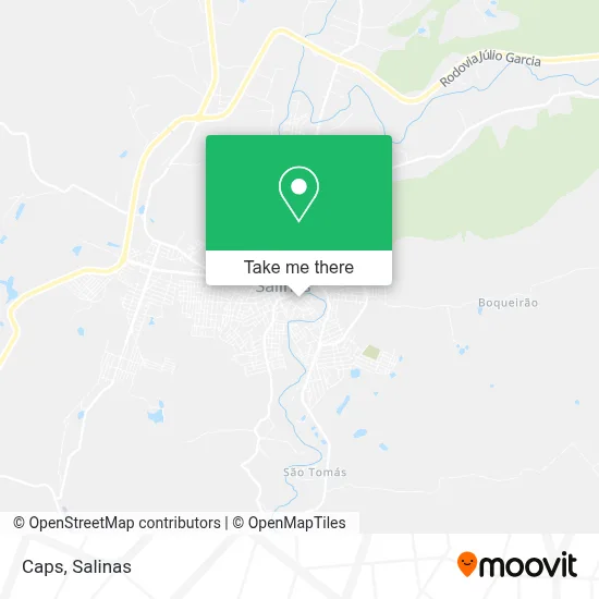 Caps map