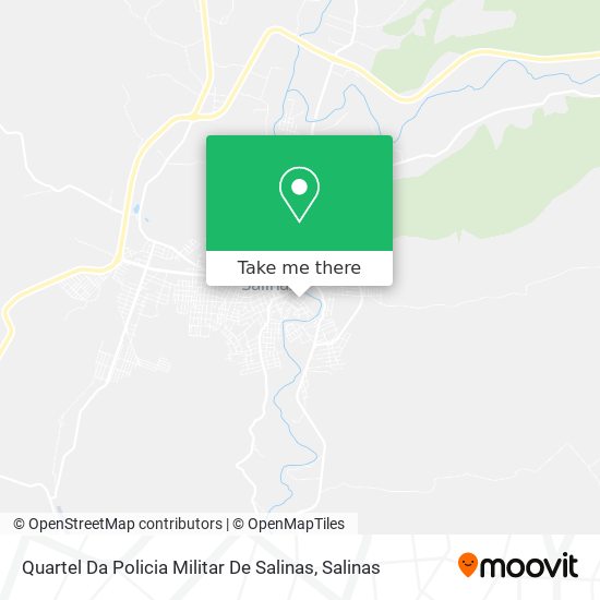 Quartel Da Policia Militar De Salinas map