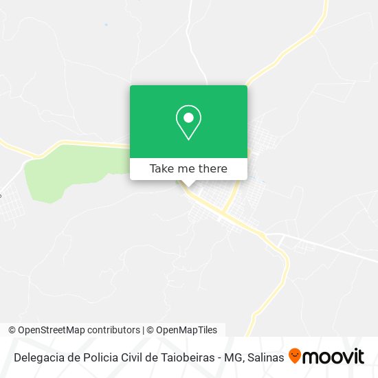 Delegacia de Policia Civil de Taiobeiras - MG map