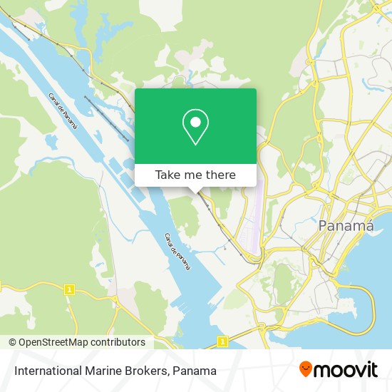 International Marine Brokers map