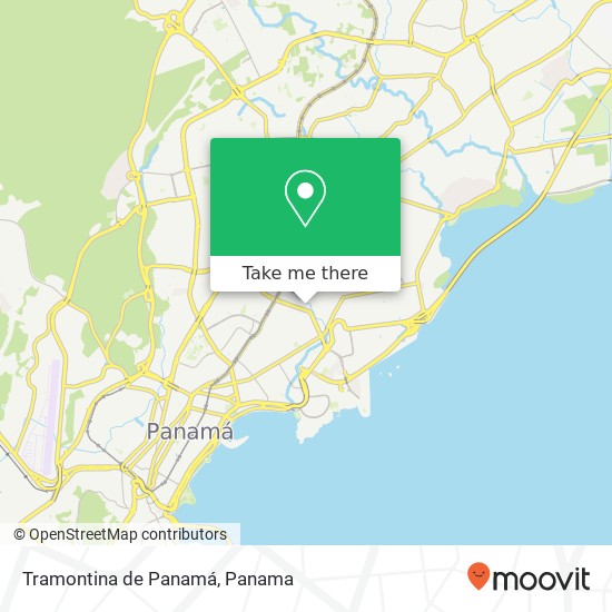 Tramontina de Panamá map