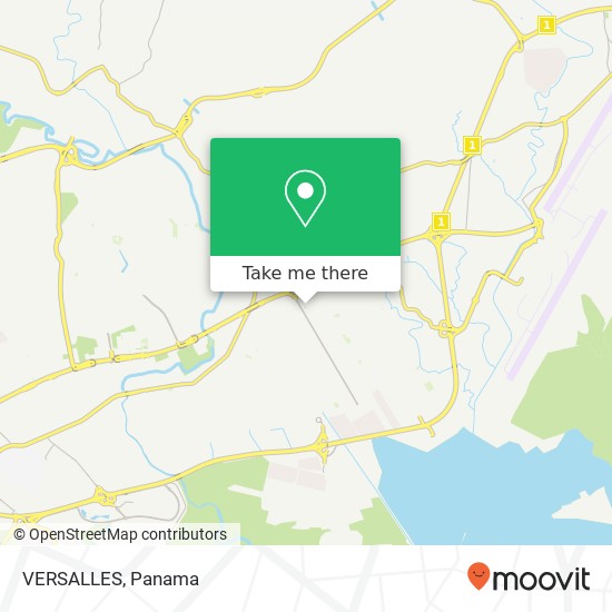 VERSALLES map