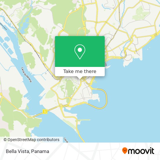 Bella Vista map