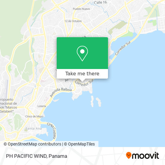 PH PACIFIC WIND map